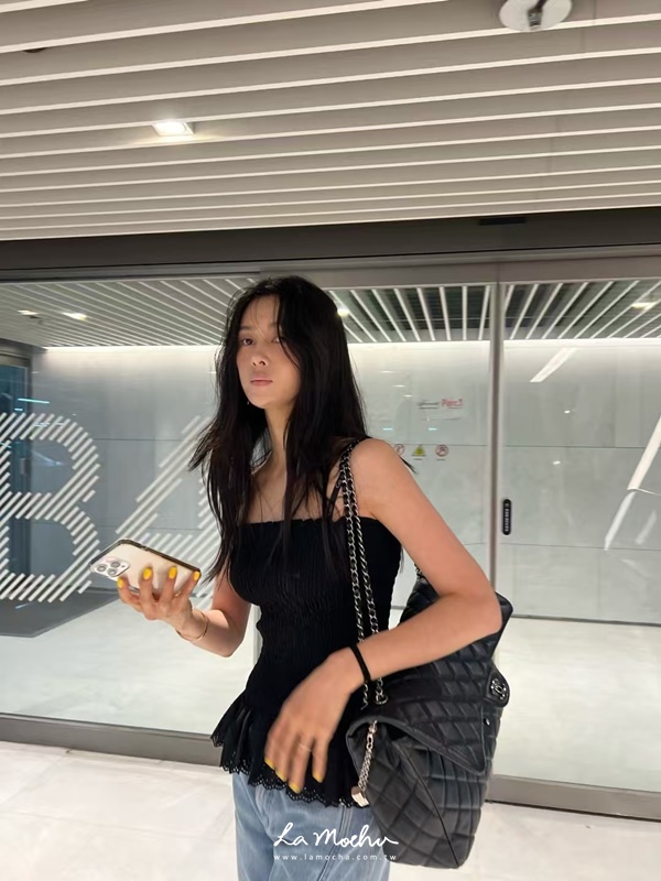 (限量商品)不易掉平口裙擺上衣